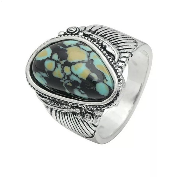 ❤️❤️❤️❤️❤️TURQUOISE RING - Picture 1 of 8